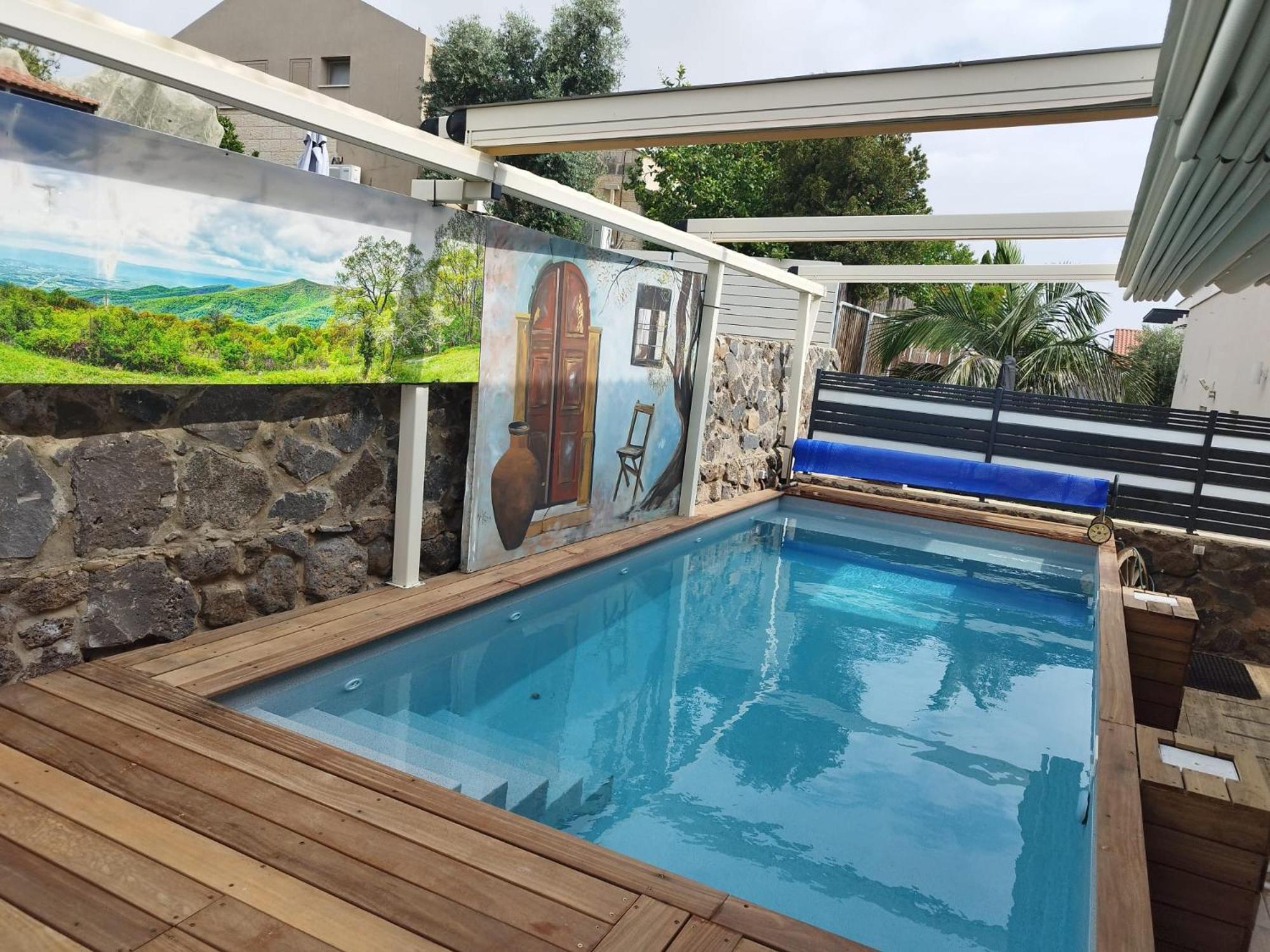 Villa מאיורי בוטיק - וילה מקסימה עם בריכה פרטית ונוף מהמם למשפחות בלבד Mishmār Hāyardin Esterno foto